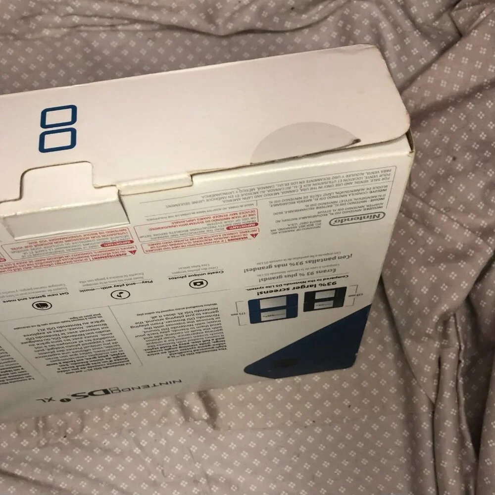 Nintendo DSi XL Box with Manuals